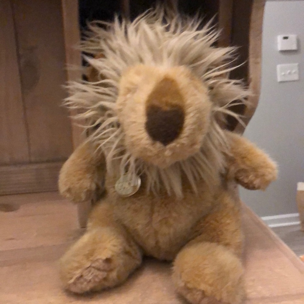Gund Lion “Casey” Plush Stuffed Animal Toy 14” Vintage 1988